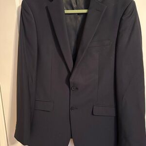 Men's Dark Navy Calvin Klein Black Blazer